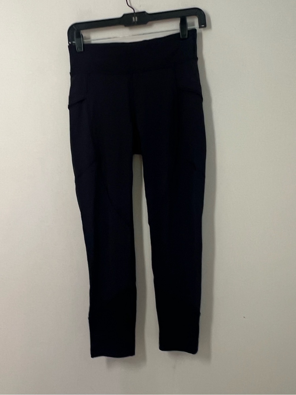 lululemon athletica Black High-Rise Leggings with Side Pockets